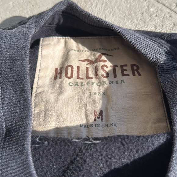 Y2K Hollister Raised Letter Crewneck Sweatshirt - Picture 4 of 8
